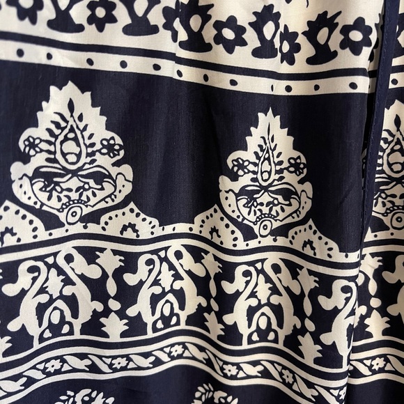 Blu Pepper Patterned Pants - Picture 3 of 5